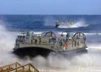 lcac hovercraft on Asian tsunami duty